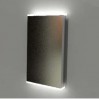 aplique led stone wall xl, Exlum, aplique de led aluminio cromatizado