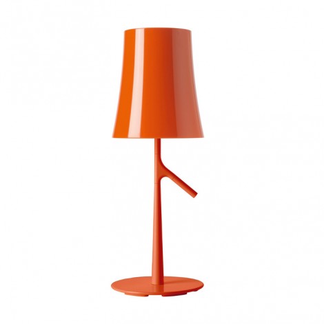 Lámpara sobremesa Birdie Pequeña Naranja, 2210012 53 Foscarini