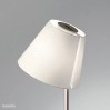 0123010A, Lámpara de pie Melampo Terra Gris Aluminio Artemide